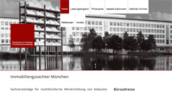 Desktop Screenshot of immogutachter-muenchen.de