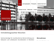 Tablet Screenshot of immogutachter-muenchen.de